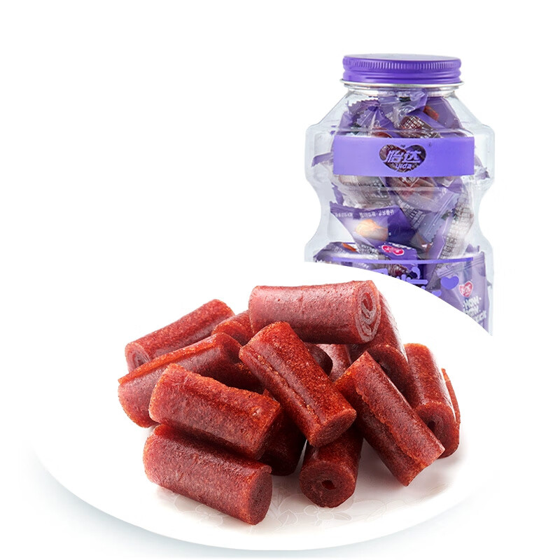 怡達(dá)乳酸菌果丹皮160g*3瓶橙皮味山楂益生菌果粒兒童零食獨(dú)立包裝 橙皮味-果粒乳酸菌果丹皮480g/盒