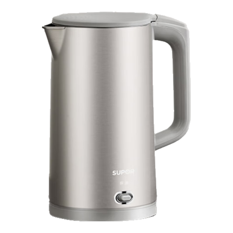 苏泊尔（SUPOR）电热水壶 家用2L大容量 316L不锈钢烧水壶一体无缝内胆电水壶大功率双层防烫开水壶 2L 一键保温