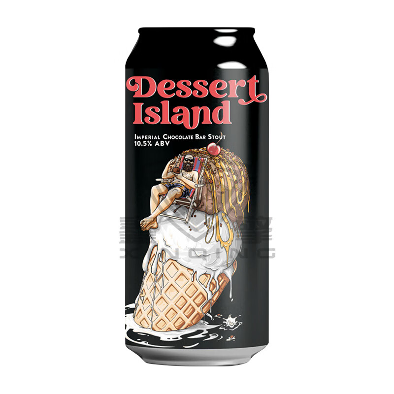 幻视新西兰进口幻视精酿啤酒 酒花救赎西海岸IPA可乐熊酸艾尔啤酒 甜品岛 440mL 1罐 帝国世涛