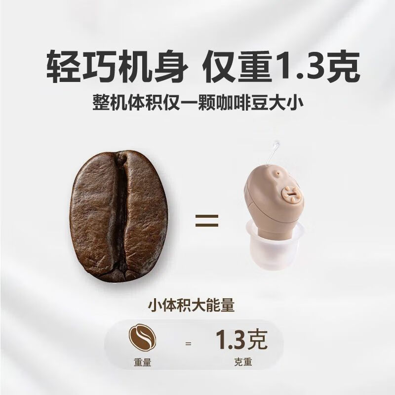 Great-Ears迷你无线隐形助听器老年人专用年轻人中重度耳聋耳背耳内深耳道式 全新升级G16单耳(1只装)+电池2颗+收纳盒