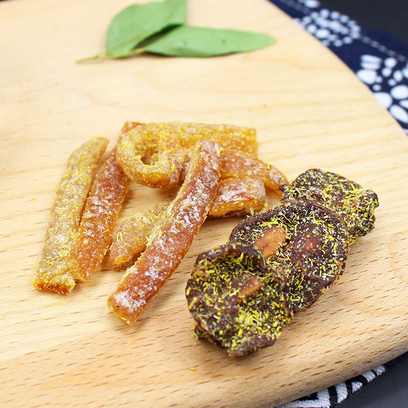 杭州特產(chǎn)甘草陳皮山楂500g甘草山楂鹽津陳皮絲條酸甜老味濃蜜餞 500g甘草陳皮山楂