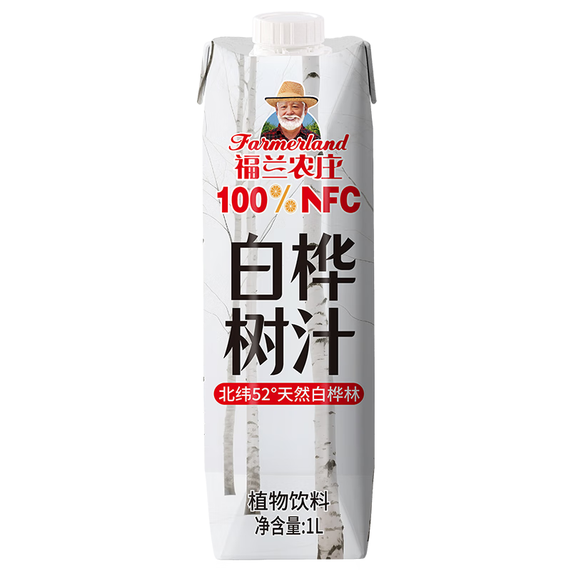 ����ũׯ ������֭ԭҺ 1Lװ ��γ52�� 0֬��Ȼֲ������ 8.9Ԫ