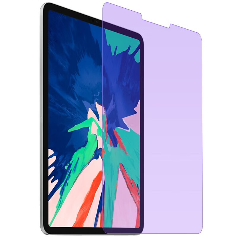 闪魔适用iPad pro钢化膜2024/21/22款air6/5/4保护膜11/12.9/13英寸高 【护眼版滕森抗蓝光】一片装 2024款iPad air6 11寸