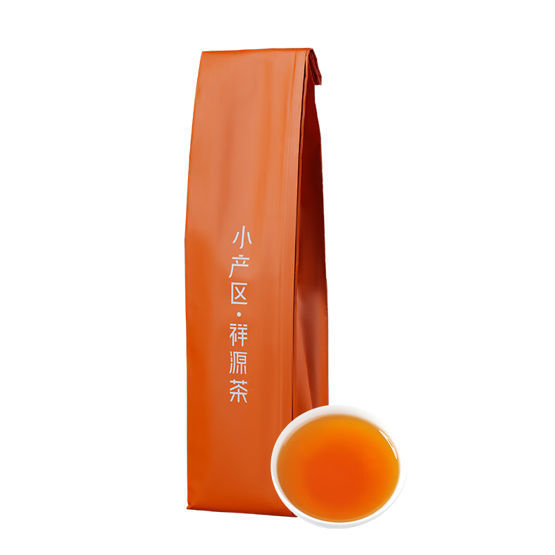 祥源茶 祁門(mén)紅茶 正宗濃香祁紅工夫茶口糧茶 奶茶專(zhuān)用紅茶葉 袋裝100g