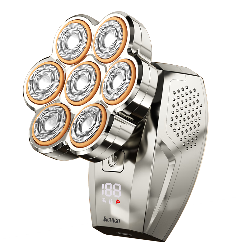 志高（CHIGO）光頭神器剃光頭專用男士家用自助刮光頭理發(fā)器大功率多用剃頭刀剃須刀刮胡刀理發(fā)神器自助理發(fā)R701
