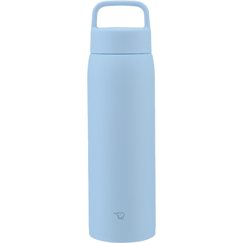 象?。╖O JIRUSHI）休閑保溫杯車(chē)載便攜旅行把手隨行保冷杯超大容量1000ml