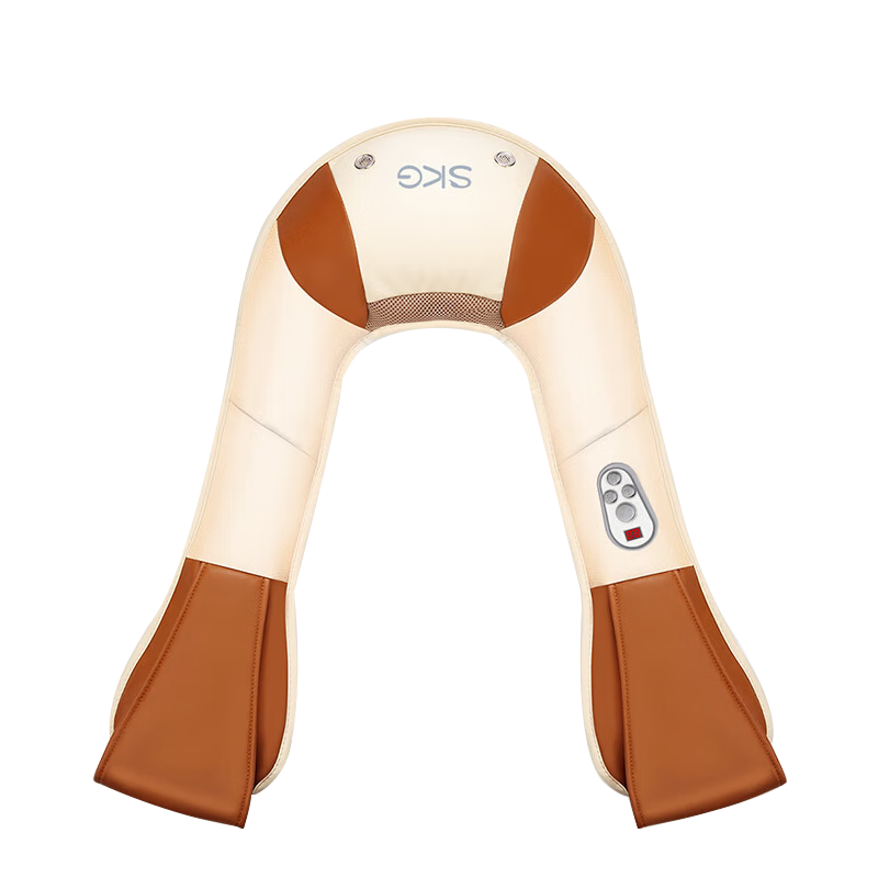 SKG颈椎按摩器肩颈按摩仪敲打披肩4095脖子斜方肌腰背腿部便携礼品父亲节礼物【仿人手按摩】4095披肩