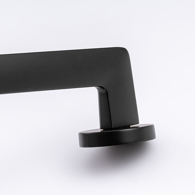 名门卧室门锁静音室内可选磁吸锁实木门锁简约百搭房门锁家用分体锁 【四重静音】枪灰色 左开