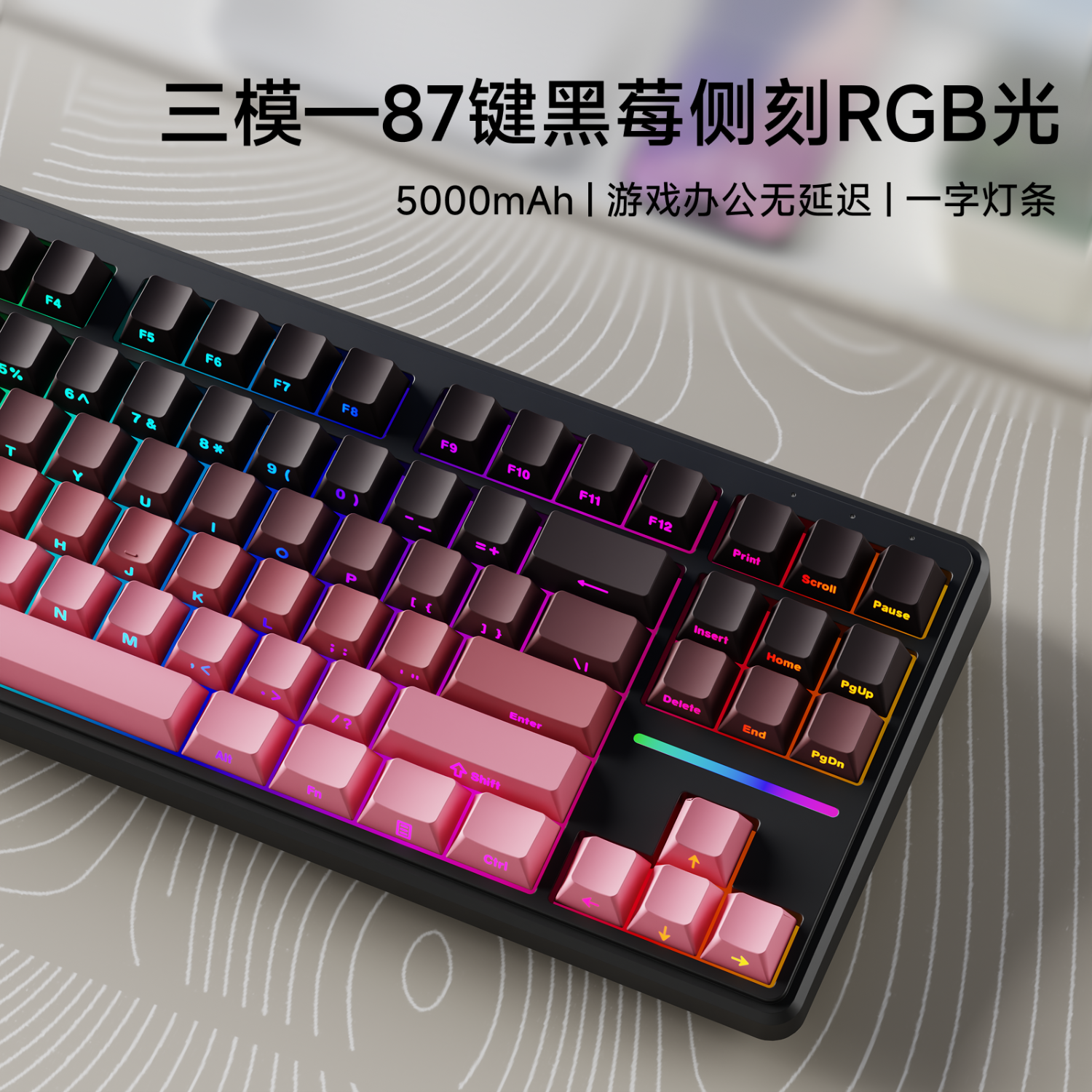 ǰ���ߡ��������桿87�����߼��̻�е�ָ�������ģ�����װ�����羺��ϷŮ���칫ר�ø���ֵ����RGB��Ч ��ݮ��̡�������ģ5000mAh�� 121.26Ԫ
