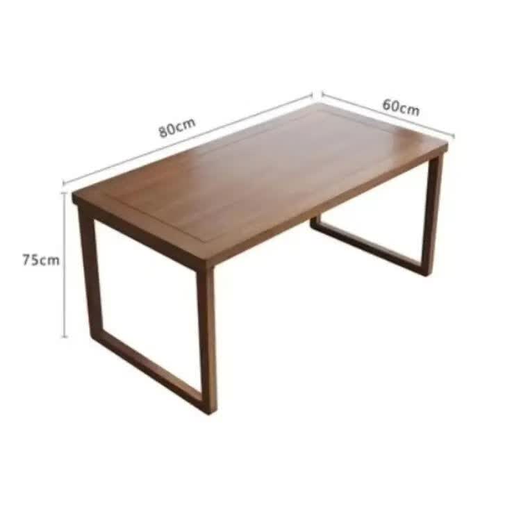 定舟中式阳台茶桌干泡台阳台小茶桌茶几办公室商用办公桌椅组合一整套 单桌：100*60*75*5