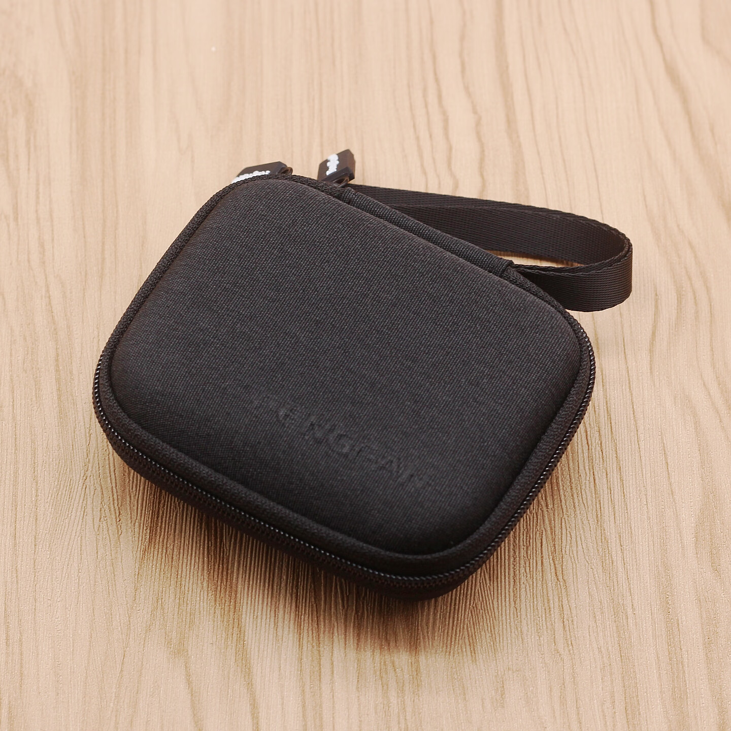 丰帆充电头数据线整理收纳包适用苹果小米华为充电线耳机配件盒子装飞利浦便携剃须刀包袋保护壳 黑色(大方形款)