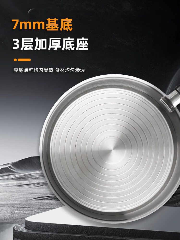 菲时卡FISKARS平底锅家用不粘锅烙饼煎蛋陶瓷涂层frying pan24cm1064743 1064749 All Steel roastin