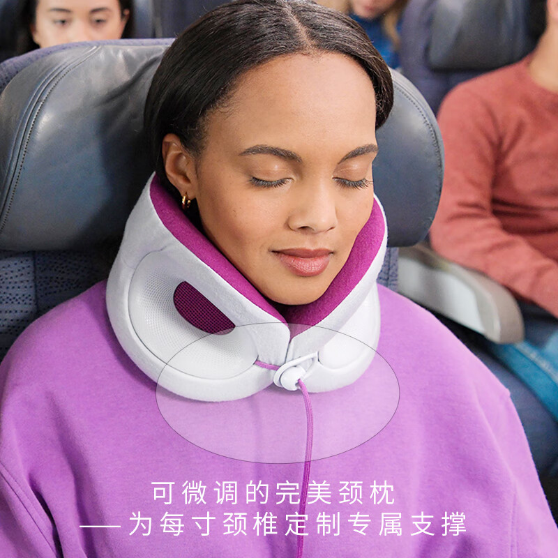 Cabeau(美国品牌)U型枕EVOX双核支撑系列旅行汽车高铁飞机头枕可收纳 宝蓝 2025新品