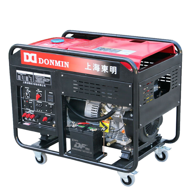 东明 DONMIN 12KW双电压同等功率柴油发电机,应急工程施工通信柴油发电机DMDS15000LE-1（加配低温启动）