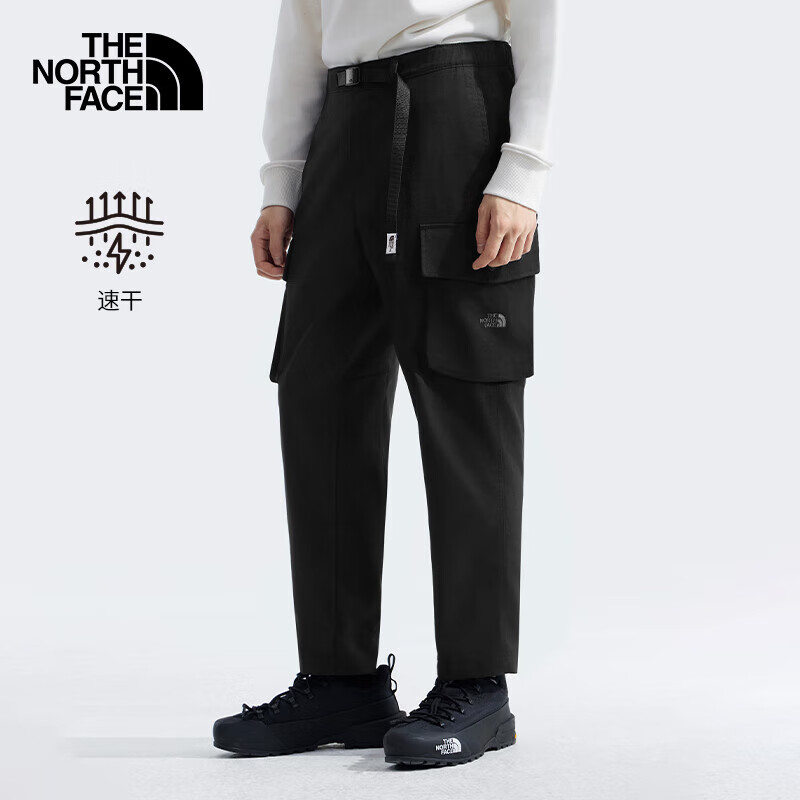 北面休闲裤男户外春夏新透气运动针织裤 8C7R JK3 M