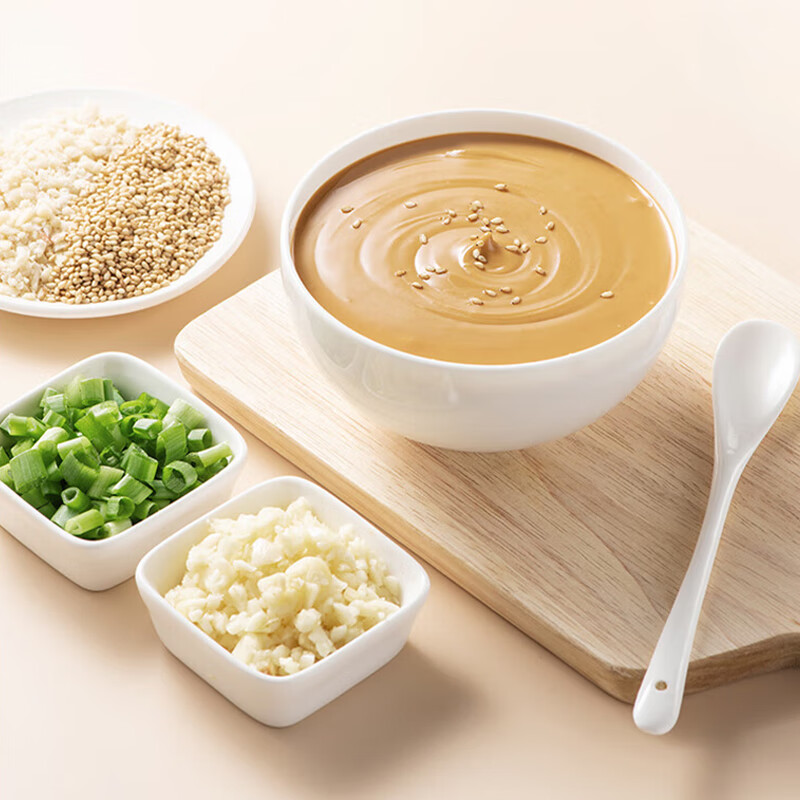 雲亭火锅蘸料125g芝麻酱花生酱孜然味涮底料牛羊肉调料火锅专用 2袋醇香牛油火锅底料+2袋原味蘸料+1袋火锅川粉