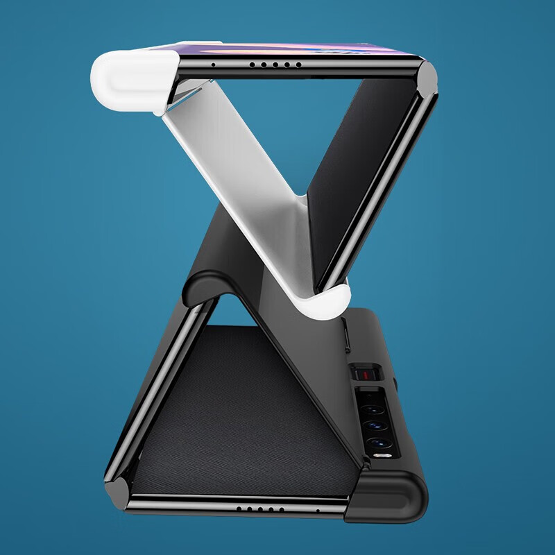 亨曼【好物优选】适用华为MateXs2手机壳纯色肤感MareXs2套男超薄女新款MataXs2外壳折叠屏全包防摔 【克莱因蓝】 HUAWEI Mate Xs2 典藏版