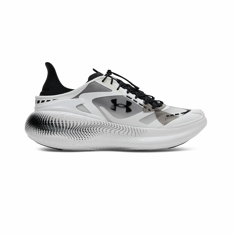 安德玛（Under Armour）2025新款Echo男鞋女鞋情侣厚底运动休闲鞋 6006061-101 白色 39