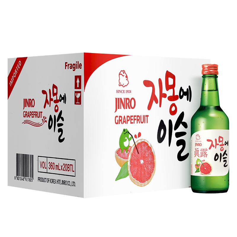 真露烧酒(真露烧酒多少度)