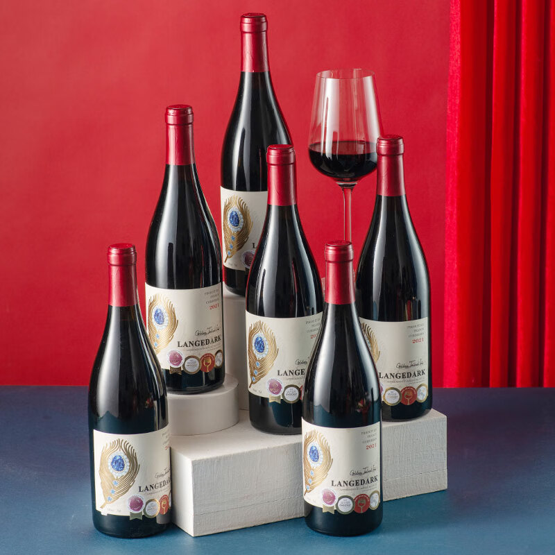 拉格德克法国原瓶进口红酒拉格德克金尾鸢干红葡萄酒橡木桶AOP级送礼 整箱 品牌精选AOP级-750ml*6支整箱装
