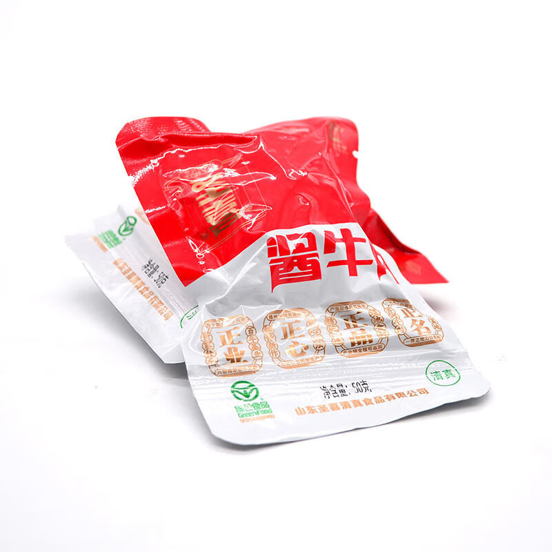 圣喜醬牛肉食品鹵味熟食休閑肉類零食小吃50g*8袋五香 五香味