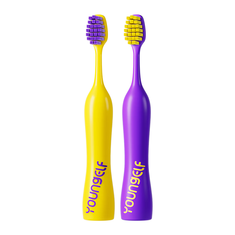 �����ͯ��ˢ 6-12���ͷ������ë���ݻ�������������2֧װ ��/�� 19.9Ԫ