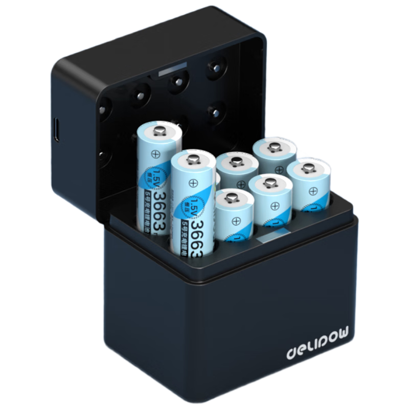 ���ڲ����������գ�Delipow��5�ų��﮵��8��3663mWh������װAA���1.5V������û�Ͳ��˷�/��������/��Ϸ�ֱ�/�������� 138.4Ԫ(������)