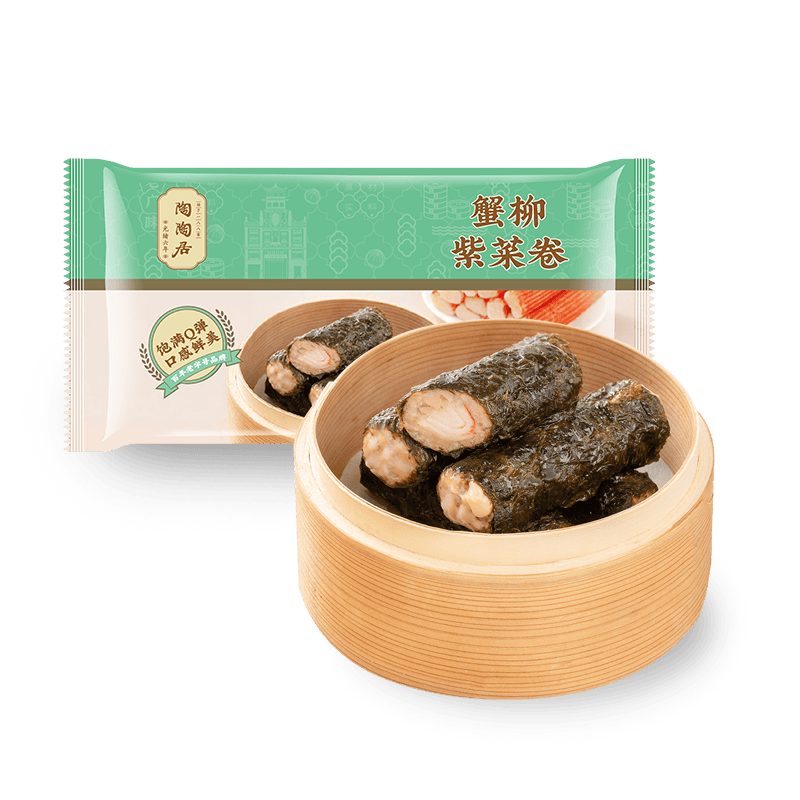 陶陶居紫菜卷250g 广州广府茶楼广式点心早餐速冻半成品