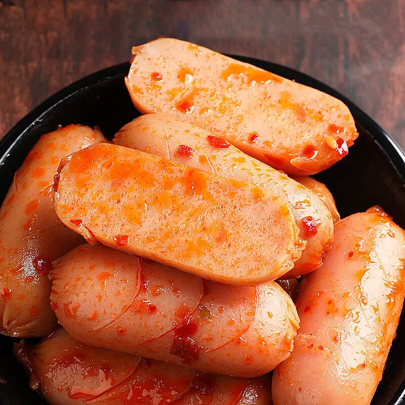 盐津铺子休闲零食 追剧宅家下酒小菜开胃小吃 麻辣香辣美食 脆骨小肉枣(混合味) 525g*1袋