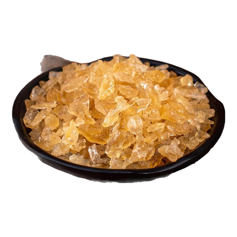 云南黄冰糖老冰糖土冰糖多晶冰糖甘蔗无添加泡酒甘蔗食糖多晶黄糖 小块 250g袋装黄冰糖