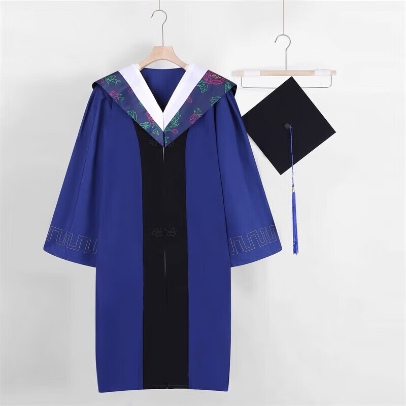 碩士服畢業(yè)禮服大學(xué)生男女班服學(xué)院風(fēng)文理工科學(xué)位學(xué)士碩士博士袍 平紋尼（白色醫(yī)科） L 碼【建議身高165-172cm】