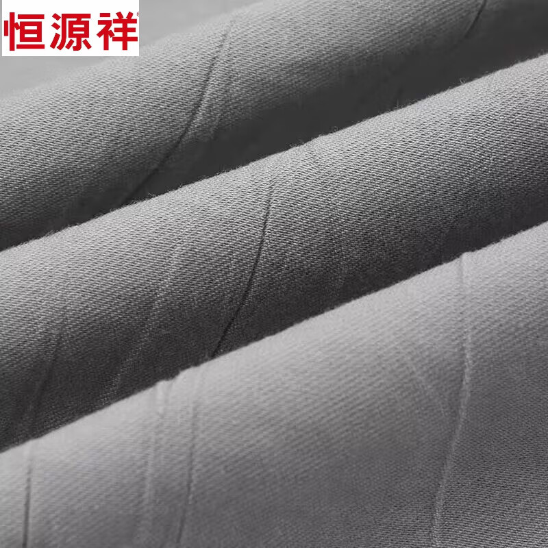 恒源祥轻薄透气穿搭一整套女夏季时髦洋气宽松无袖上衣阔腿长裤两件套装 灰色 【上衣+长裤】 M 建议【100-110斤】