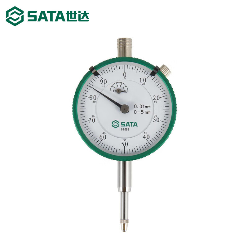 世达磁性表座磁力底座百分表支架万向款机械款可选百分表数显款 91561【机械百分表0-5MM】