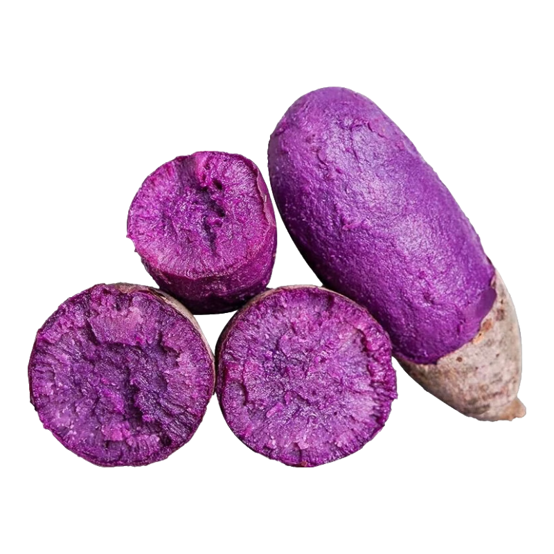 京觅湖北沙地紫薯 净重5斤 单果200g+ 软糯香甜 源头直发包邮