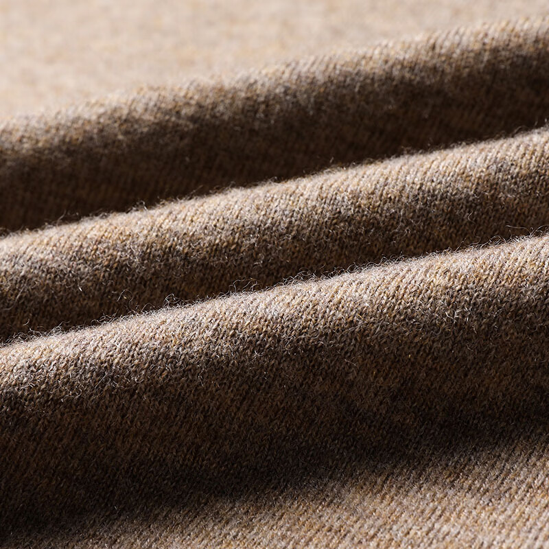 【鹦鹉梨严选】男士羊毛衫圆领100纯羊毛针织衫男装打底毛衣83580 黑色 常规 2XL 185/100A