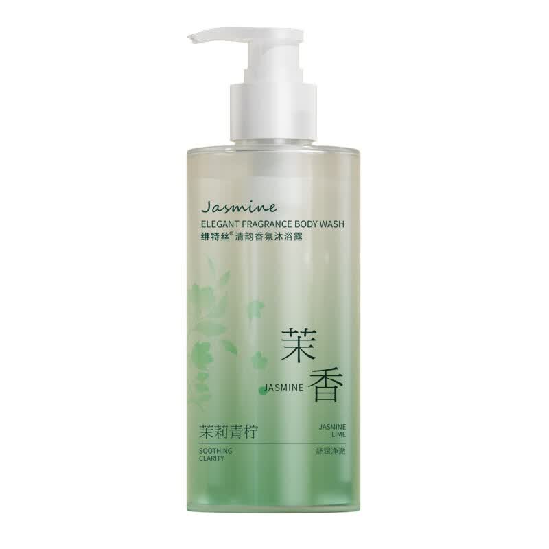 安桧玫推荐-香水沐浴露控油保湿滋润清洁肌肤持久留香洗发水沐浴 VTS 清韵沐浴露800ml（茉莉青柠