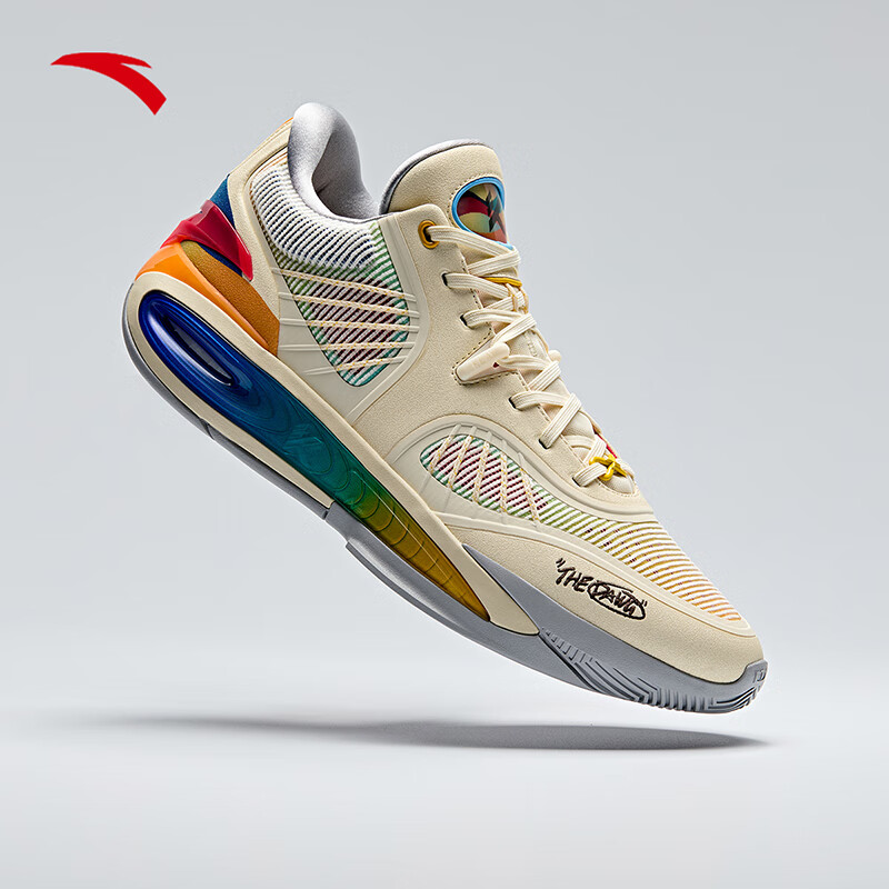 安踏KT10丨氮科技专业篮球鞋抗扭支撑耐磨防滑实战低帮篮球鞋男KTX