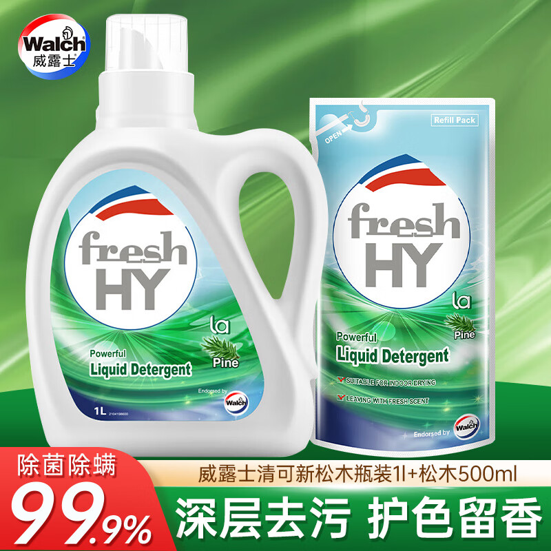 ��¶ʿ �����ϴ��Һ ��ľ�� ����װ��װ2L ����500ml ƿװ1L+500ml 16.11Ԫ(����ȯ)