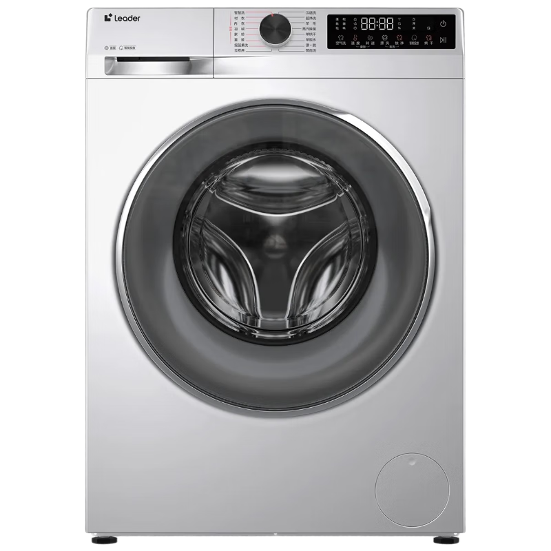 统帅（Leader）海尔出品 滚筒洗衣机全自动带烘干洗烘一体机 10公斤超薄直驱大容量 国家补贴 XQGL100-HBD676SU1