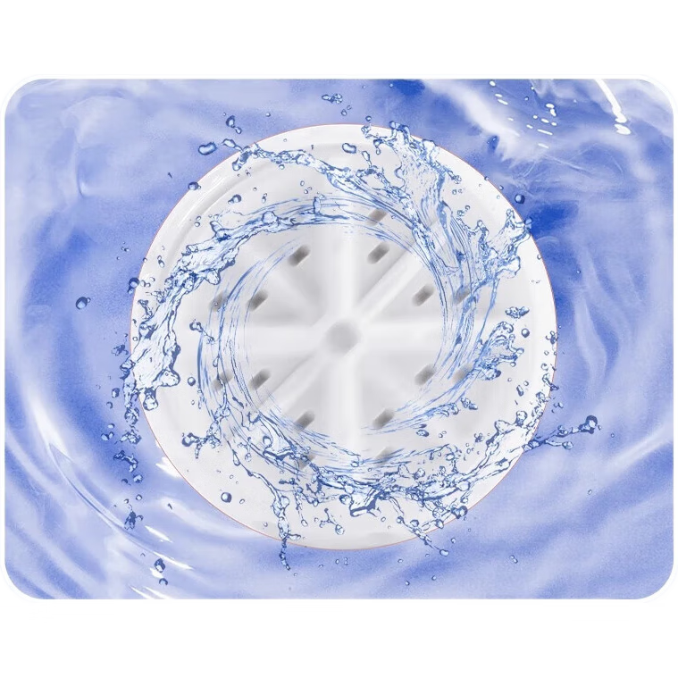 迷你洗衣机便携家用小型出租屋旅行学生宿舍用清洗机内衣裤袜子婴儿搅拌清洗机懒人神器 旗舰版【抑菌去污+台风转速】