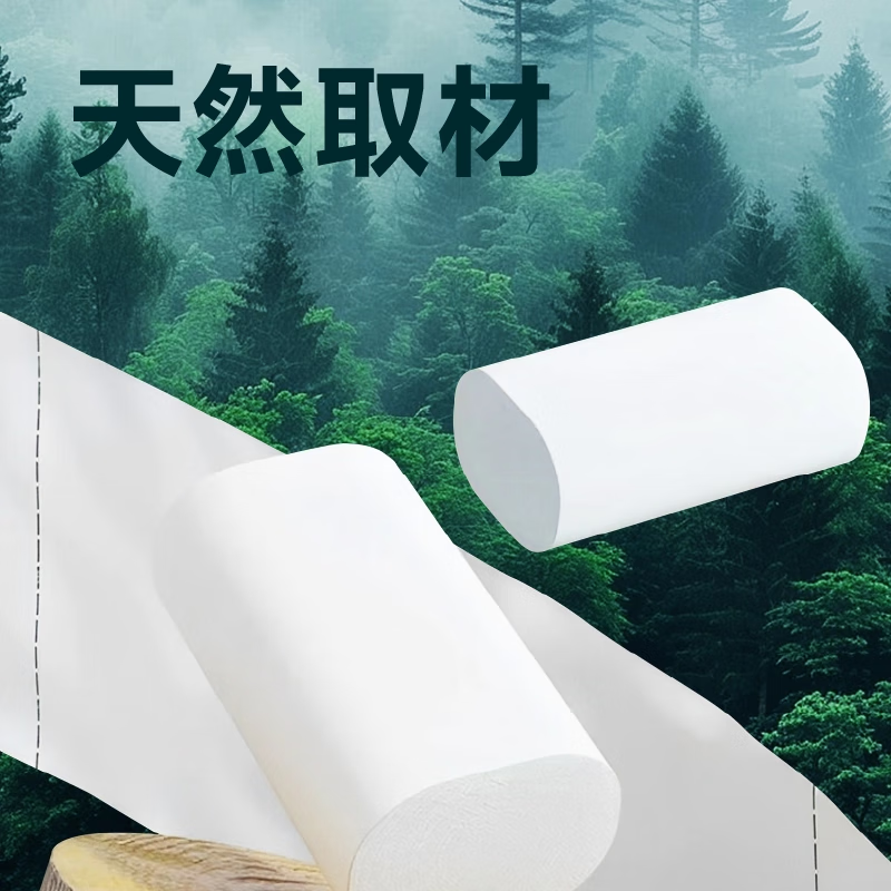 珈博士【卷纸5层2000克18卷卫生纸无芯卷筒纸家用实惠装厕所纸巾1提】 5层 2000g*18卷 可湿水卫生纸1提