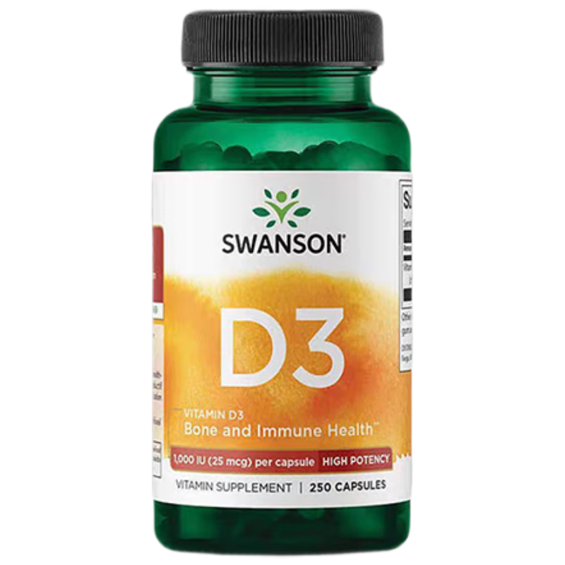 ���ڲ�����˹��ɭ��SWANSON��ά����vd3����ƿ1000iu250�� ���˱���VD3���������ն�ͯ���Ƴɳ� 71.9Ԫ