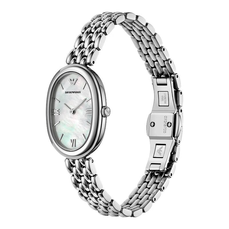EMPORIO ARMANI白月光手表官方正品女表时尚送女友情人节礼物 AR11706