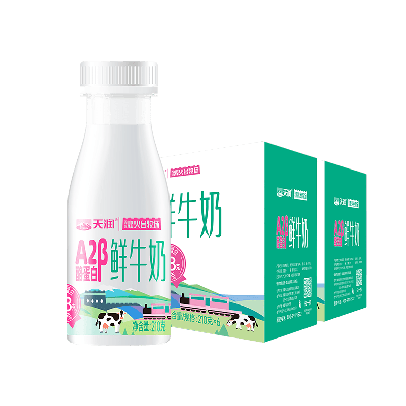 Terun/���� A2��-�ҵ�����ţ�� ƿװ ���´�ţ�� 210g 6ƿ 22.9Ԫ