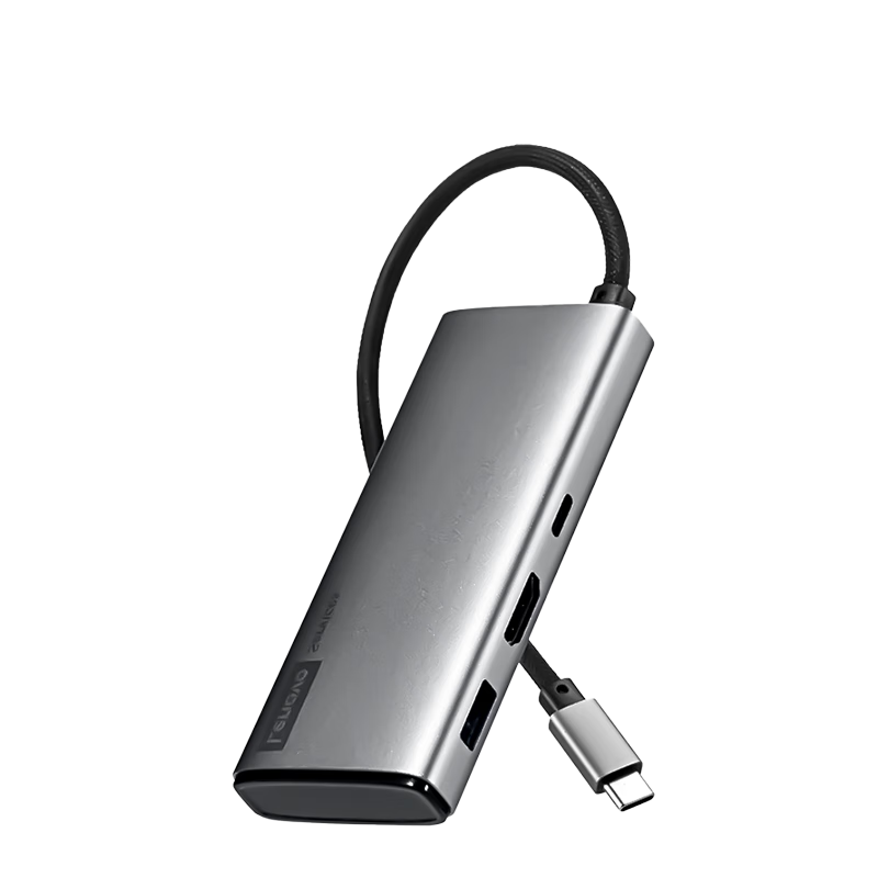 ���루lenovo��Type-c��չ��USB3.2������10G���ٴ����ӳ���HDMI4K60Hzת����PD100W��չ��BY06-C2(����)