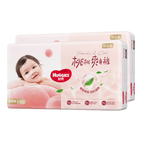 huggies/���� С�ҿ� L�� ֽ��� 120Ƭ 133.9Ԫ