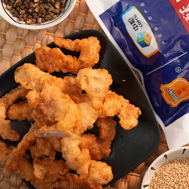 梅林猪肉小酥肉 火锅食材油炸小吃空气炸锅食材川味小酥肉 小酥肉200g*4袋