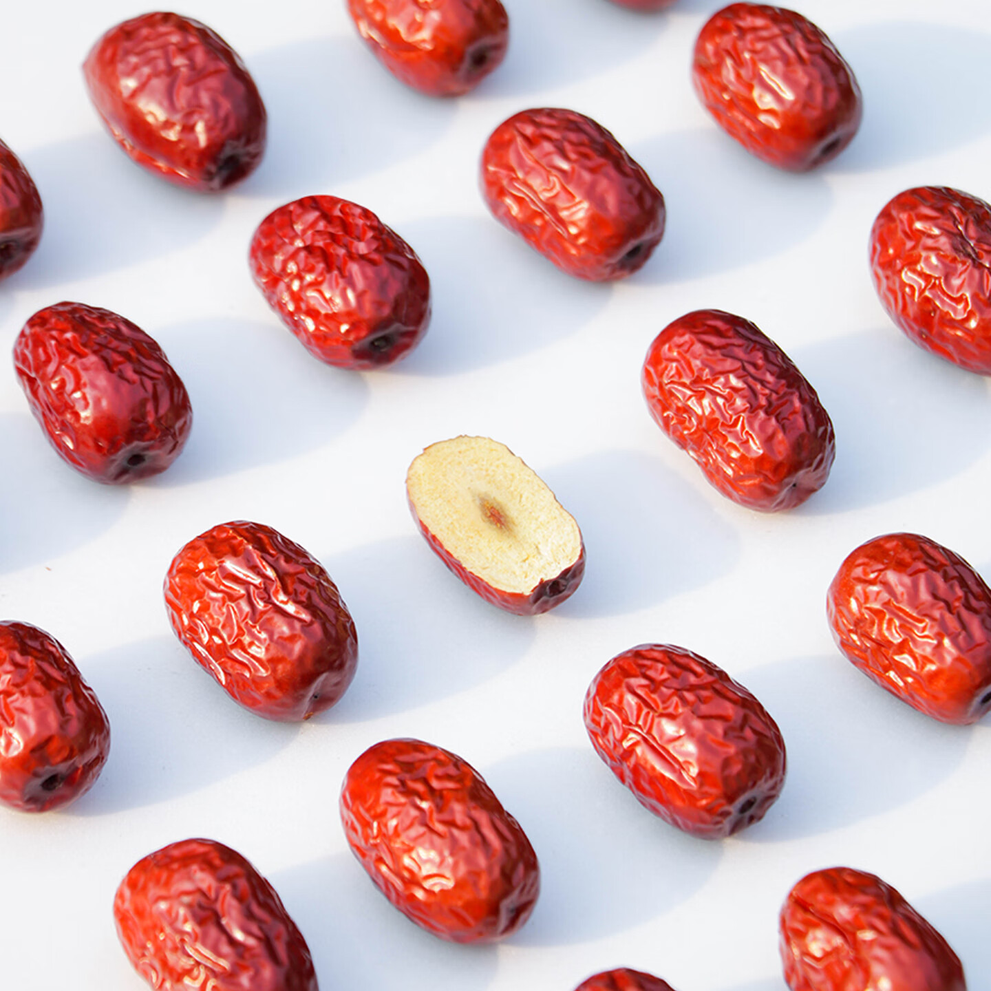 北纬纯净食品|38°新疆若羌特产灰枣红枣精选大枣原粒吊干免洗枣零食果干 3盒