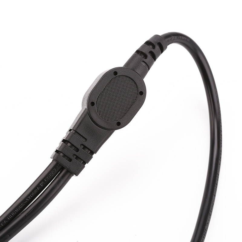 春程 一出四电源线一拖四一分二1分2无氧纯铜芯三插三孔品字尾连接线台式机电脑显视器打印机机房线缆 C2100一拖二长线主线1M+分线1M总长3M 默认31