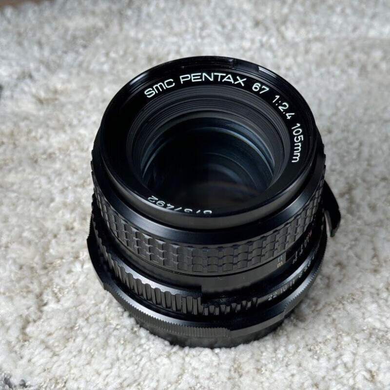 賓得（PENTAX）6X7賓得67用1052.4 902.8 1354拍人像中畫幅120可換鏡頭 6x7用105/2.4老款 95新